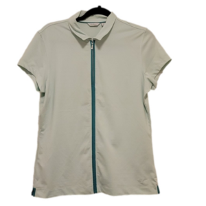 Lady Hagen golf full zip shirt mint green size Medium women's